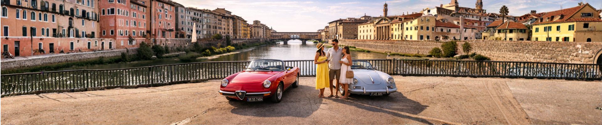 Classic car rent Florence